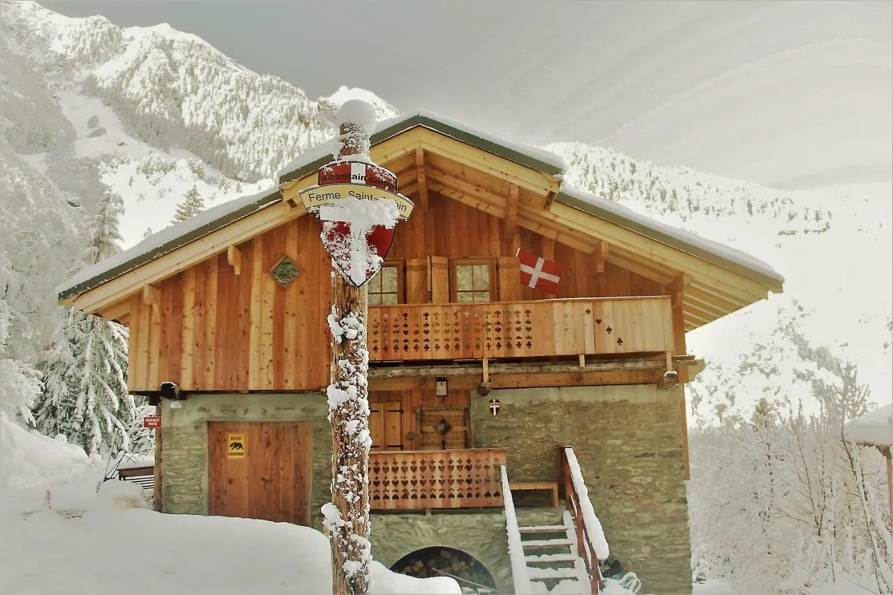 Ferme Saint-Aubin Lejlighed Sainte-Foy-Tarentaise Frankrig